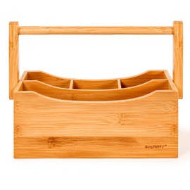Bamboo Flatware Caddy