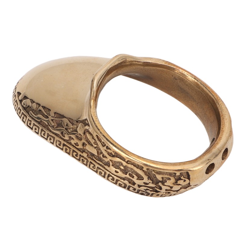 Archery Thumb Ring Universal Archery Shooting Metal Brass Finger Guard