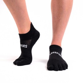 Creepers Blister Busting Merino Toe Socks, No Show Ankle Socks, Unisex sizing for Men and Women