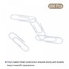 sourcing map Paper Clips Small Size 1.1 Inch Vinyl Coated