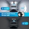 TANBABY 2 Pack Motion Sensor Garage Light, Deformable Garage Lights