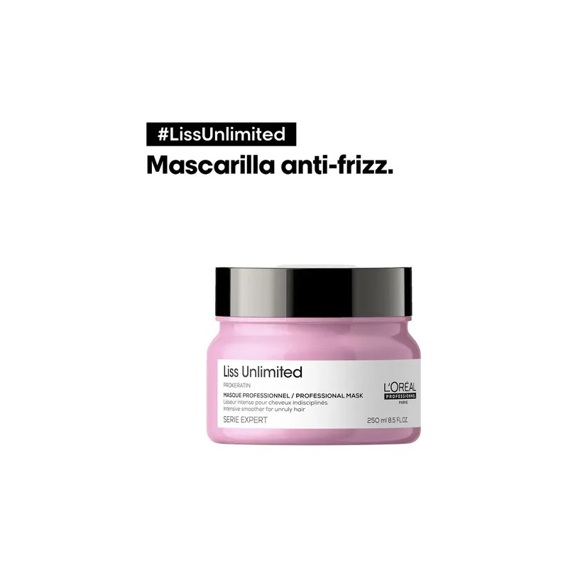 Mascarilla Loréal Professionnel Liss Unlimited 250 Ml