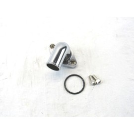 Bous Performance GM/ Chevy 90° Aluminum Swivel Water Neck Chrome K71402C