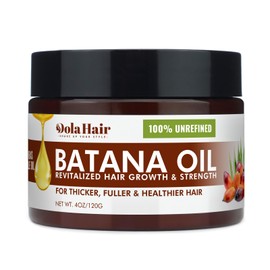 Batana oil Pure Batana Butter Oil for Hair Growth, 100% Natural, Nourishes Damaged Hair, Prevents Loss & Conditions