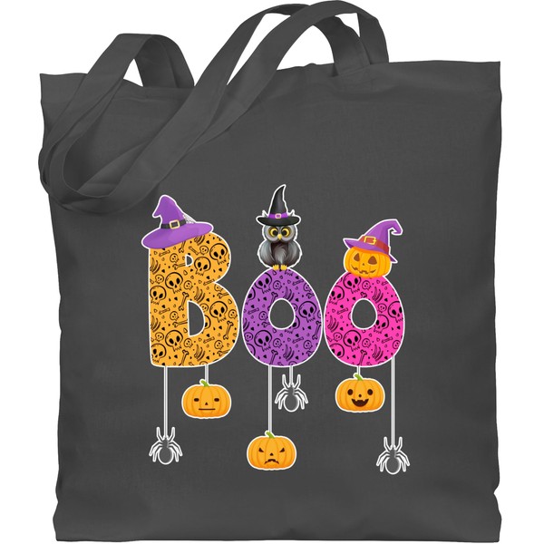 Baumwolltasche - Taschen - Boo Halloween I Spooky Halloween -