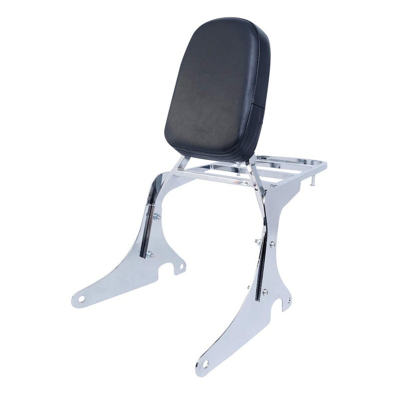 TCMT Backrest Sissy Bar + Luggage Rack Fits For Kawasaki