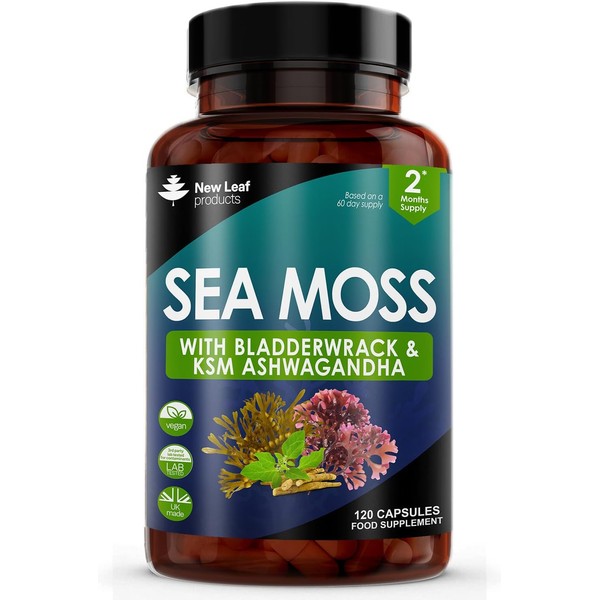 Sea Moss Complex - High Strength Irish Sea Moss Capsules