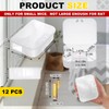 Qualirey 6 Pcs Mouse Bait Stations Mouse Stations with Keys