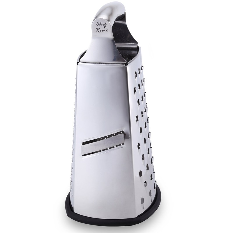 Chef Remi Food Grater | 4-Sided Blades Stainless Steel Cheese