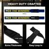 Meteor Weightlifting Straps for Enhanced Grip and Barbell Stability (Pair),