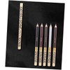 minkissy Sets Leopard Cover Double Head Eyebrow Pencil Brush Set
