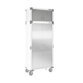 Seville Classics UltraHD® Stacking Top Cabinet, White