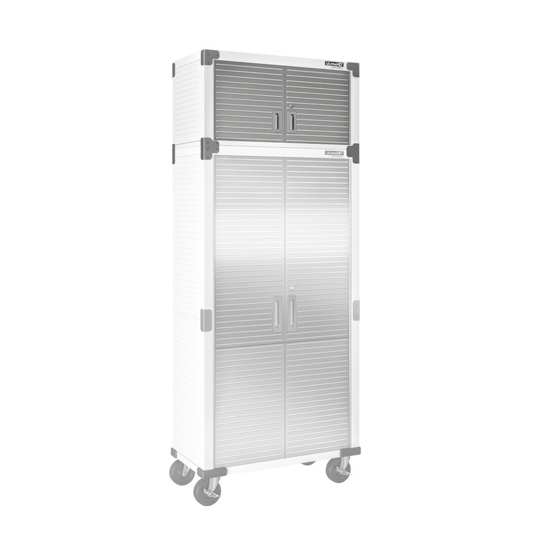 Seville Classics UltraHD® Stacking Top Cabinet, White