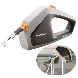 Marchul Retractable Dog Leash, Locking Dog Leash 16 Ft, Automatic Telescopic Tractor Dog Tape, 360° Tangle Free, Long Leash for Small/Medium Dogs