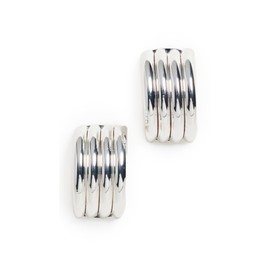 Heaven Mayhem Women's Aria Silver Earrings, Silver, One Size