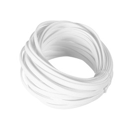 Heyiarbeit 10m/32.8ft PET Expandable Braid Cable Sleeving Flexible Wire Mesh Sleeve White 6mm