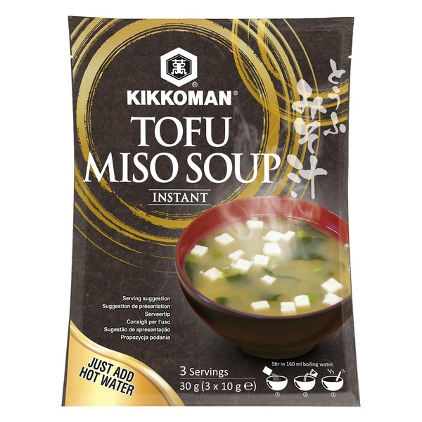 Kikkoman - Soupe Tofu Miso 30g (3x10g)