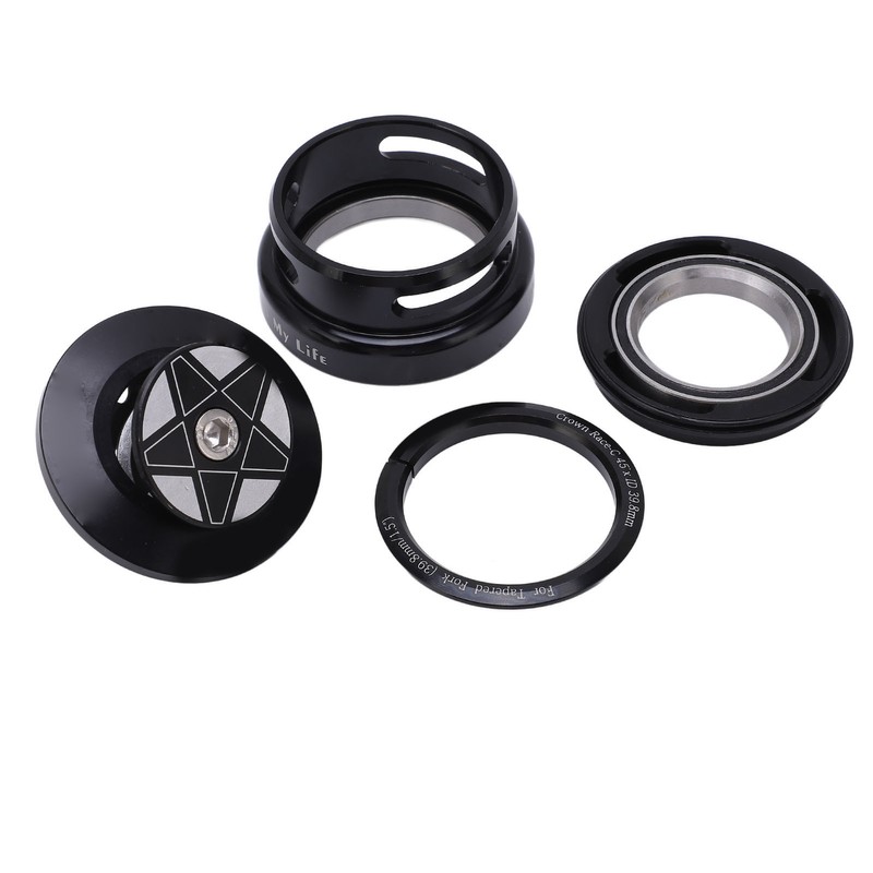 Mountain Bike Headset Double Bearing Good Sealing Waterproof Heavy Duty