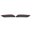 2 Pcs Rear Bumper Reflector Left Right TO1185110 Red Tail