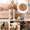 Yarn Chenille,Soft Velvet Yarn - Thick Yarn for Knitting, Chunky