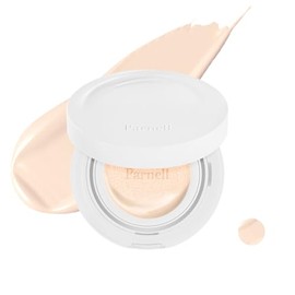 Parnell Cicamanu Serum Cushion - Base De Maquillaje Hidratante Para Piel Sensible Y Seca, Con Cobertura, Acabado Luminoso Y Textura Ligera (0.52 Fl Oz