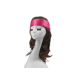 AllMatchWigs 2pcs Edge control soft satin headband 2.4inch width hair wrap bands 20 color choice (hot pink)