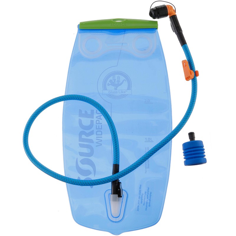 SOURCE Ultimate Hydration System 2 L Transparent-Blue 2017 Rucksack