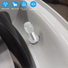 GEARZAAR 10x Stainless Steel Wheel Tire Valve Stems Hight Pressure