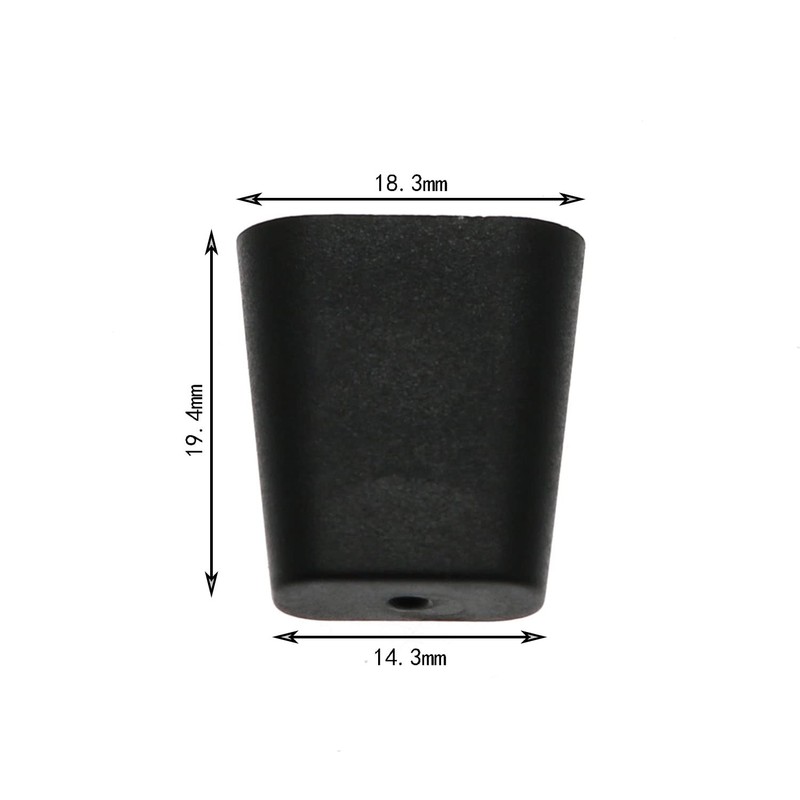 Maxmoral 20pcs Hard Rubber Feet for Sink Grid Sink Protecter