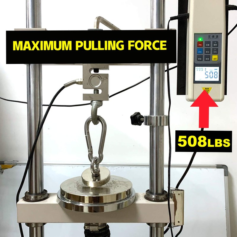 DIYMAG Super Strong Neodymium Fishing Magnets, 500 LBS(227 KG) Pulling
