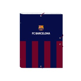 F.C. Barcelona Folio Folder, Ideal for Children of Different Ages, Comfortable and Versatile, Quality and Resilience, 26 x 36.5 cm, Navy/Garnet, Navy/Garnet, Estándar, Casual, Navy/Garnet, casual