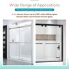 Shuisen Sliding Shower Door Bottom Guide for Glass Sliding Doors,