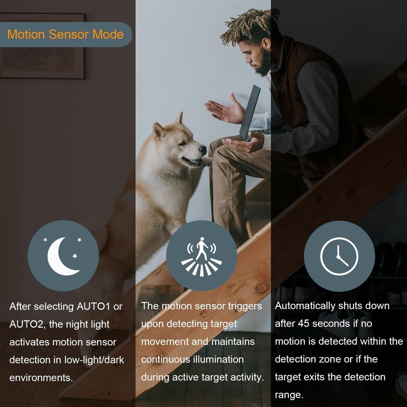 AIJOY | 2-Pack Plug in Night Light (with AU Plug)