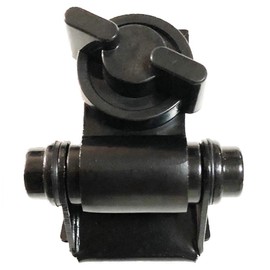 A'sTool Antenna Base for Roof Side Biaxial Diversion Black