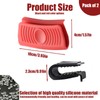 2Pcs Silicone Assist Handle Holder Grip, Heat Resistant Cast Iron