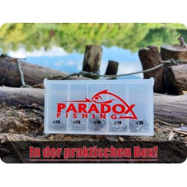 Paradox Fishing Triple Swivel Fishing Set #20-#16 45 Pieces Swivels Fishing Trout Fishing Accessories Set Swirl Assortment Trout Fishing Spoons Trout