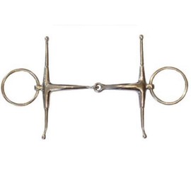 HKM Thigh Bridle 9895 Thigh Snaffle Bit Grey 55 mm / 145 mm Width M