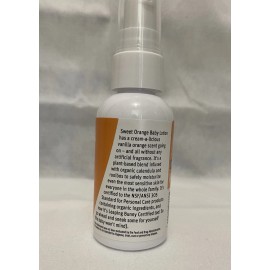 Earth Mama Organic Baby Lotion Sweet Orange 2 fl oz TRAVEL SIZE