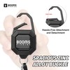 Booms Fishing Locking Zinger Retractor: 2 Pack Retractable Keychain, RG4