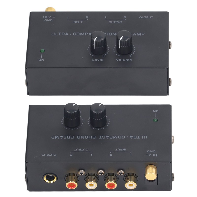 Professional Sound Mixer PP500A Vinyl Record Player Preamplifier Active RIAA