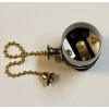 sun-lite PULL CHAIN LAMP SOCKET WITH UNO THREADS BLACK E26
