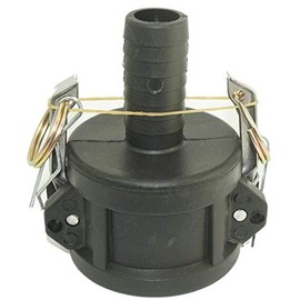 POWERTOOL Water Tank Adapter, 1pc IBC Tank Adapter Connector IBC Tank Female Hose Tail Type C （Type C Female 1"）