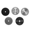 Tuperoymse 5-Piece Set of Carbide Cutting Blade Small Circular Saw