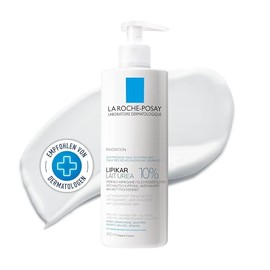 La Roche-Posay Loción Lipikar Urea 10% Hidrata y repone los lípidos, 400ml