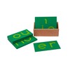 Adena Montessori Lower Case Double Sandpaper Letters