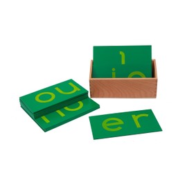 Adena Montessori Lower Case Double Sandpaper Letters