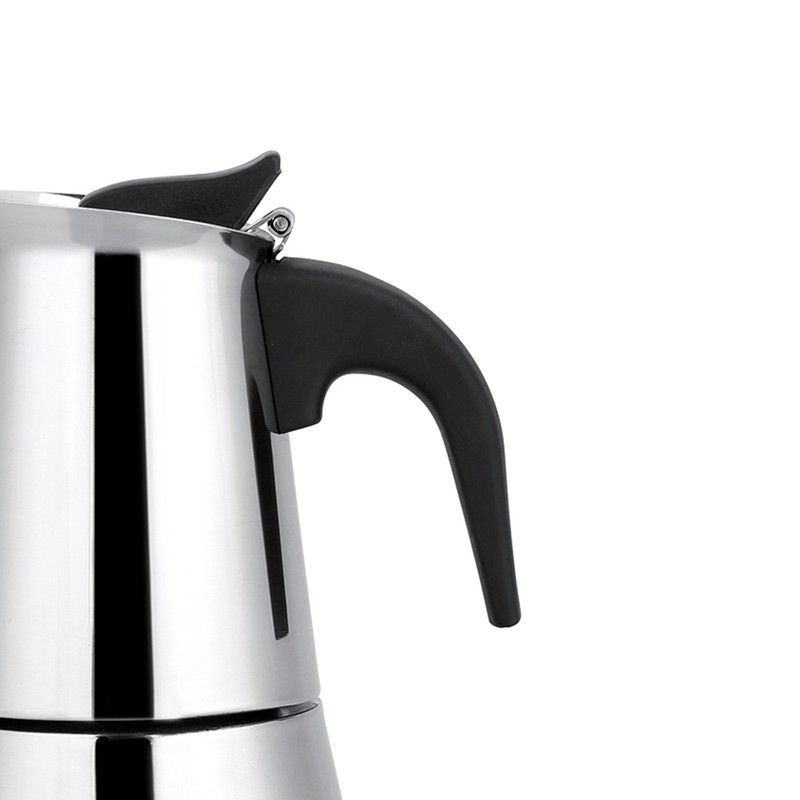 Portable Stainless Steel Coffee Pot Moka Espresso Maker Mocha Pot