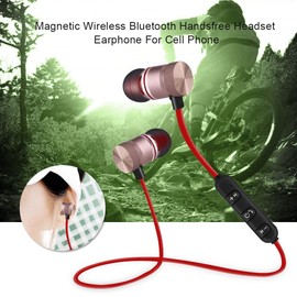 Pomya Auriculares Bluetooth inalámbricos, Auriculares antirregartes Deportivos Auriculares Ligeros para Correr, Ciclismo, Gimnasio, Viajes(Negro)