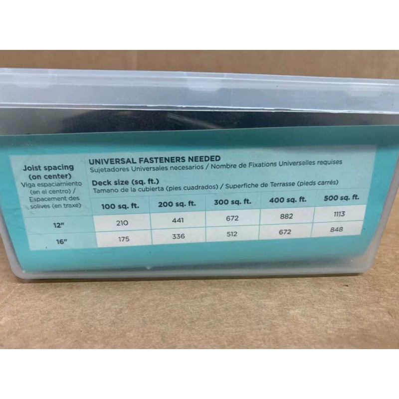 Trex 50 sq. ft. Universal Hidden Fasteners 90 pcs Combo