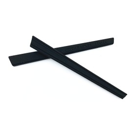 NicelyFit Replacement Temple Ear Socks for Oakley Crosslink Pitch Eye Glass Frame (Black)